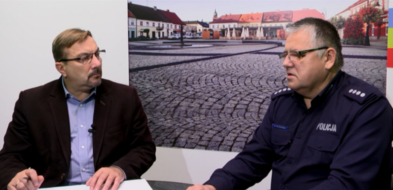 „Nasze Sprawy” – rozmowa z nadkom. Wojciechem Kuśmierkiem Komendantem KPP w Sieradzu