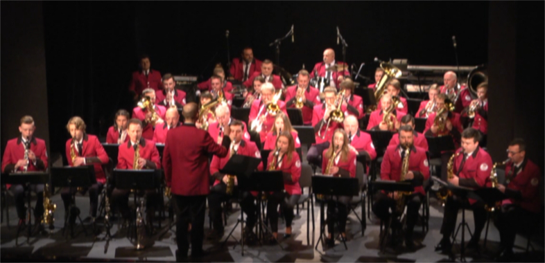 Koncert Miejskiej Orkiestry Dętej Ochotniczej Straży Pożarnej w Sieradzu