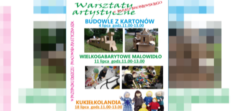 Początek wakacji ze Spółdzielczym Domem Kultury w Sieradzu – ogłoszenie