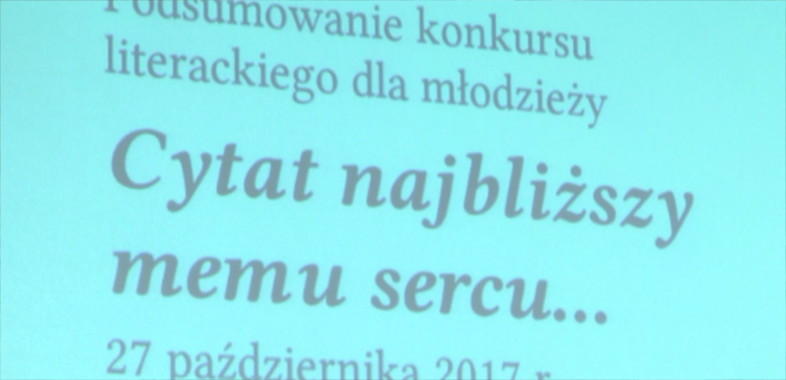 Rozstrzygnięcie konkursu literackiego dla młodzieży