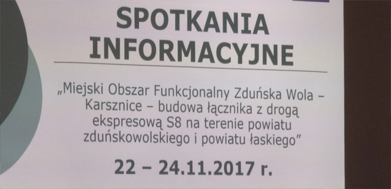 Panel informacyjny w sprawie łącznika z S8