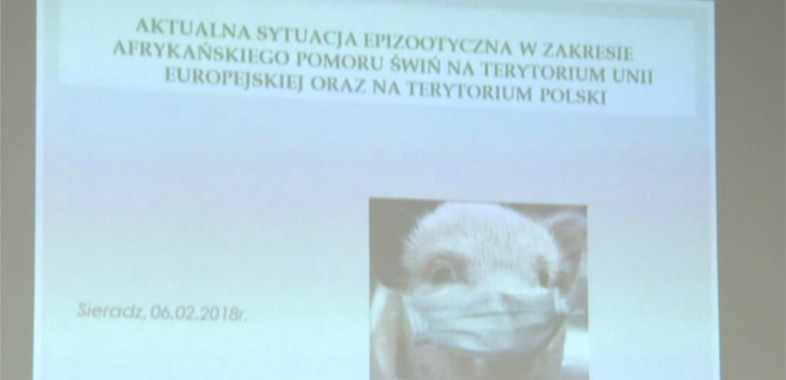 Konferencja pn. „Afrykański pomór świń”