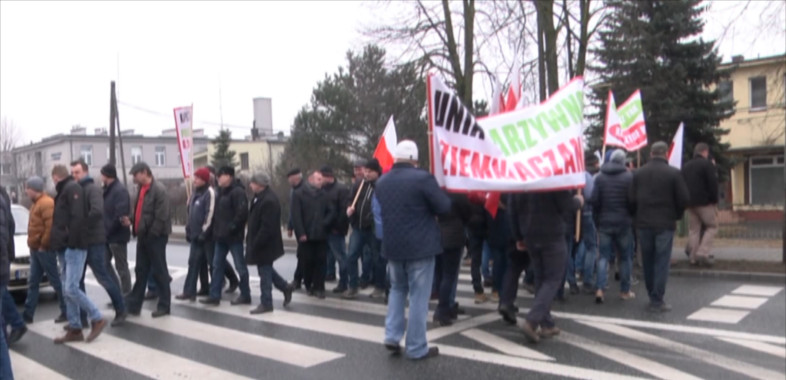 Protesty rolników