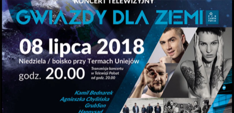 Festiwal „Gwiazdy dla Ziemi” w Uniejowie – ogłoszenie