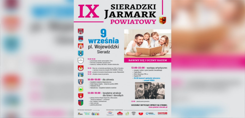 IX Sieradzki Jarmark Powiatowy – ogłoszenie