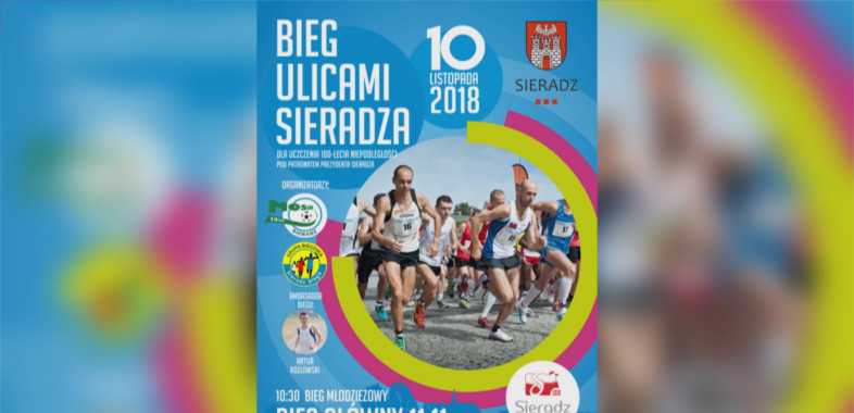 Bieg Ulicami Sieradza 2018 – ogłoszenie