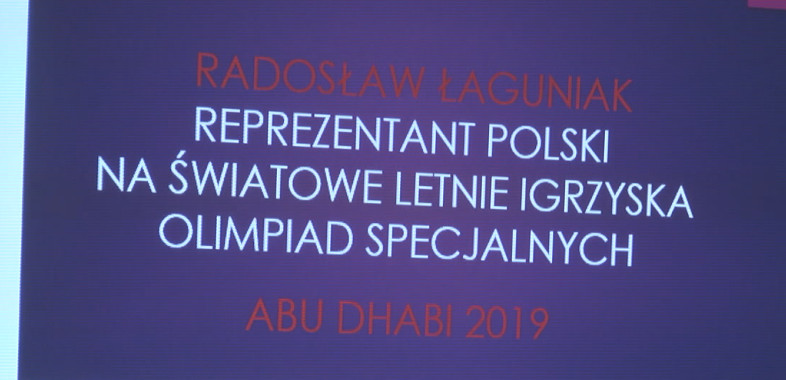 Uroczysta odprawa Radosława Łaguniaka