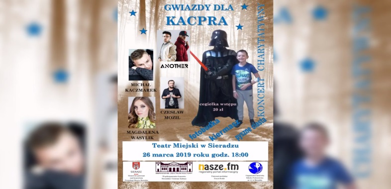 Koncert charytatywny dla Kacpra – Pomóżmy Kacprowi !!!