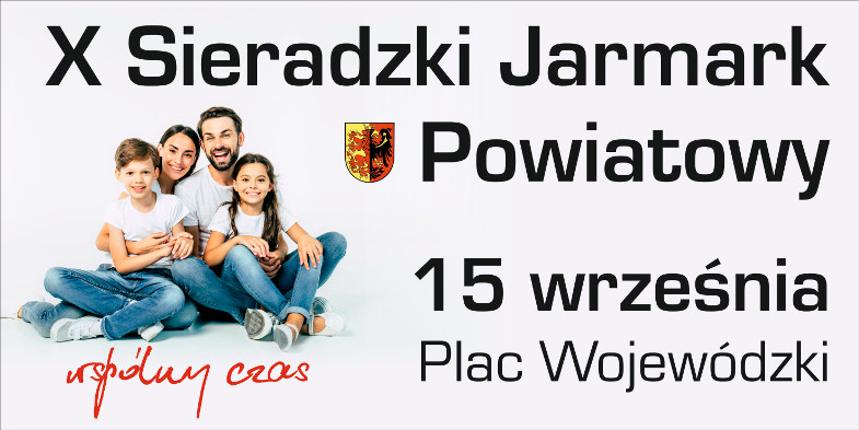 Zaproszenie na X Sieradzki Jarmark Powiatowy