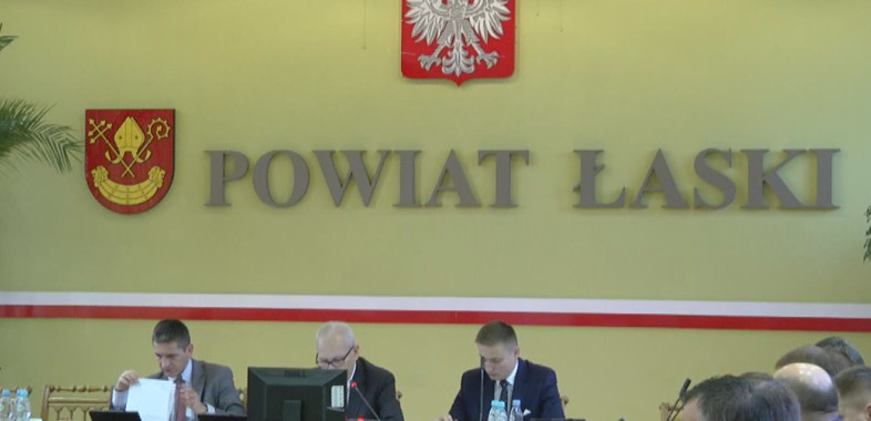 Sesja Rady Powiatu Łaskiego