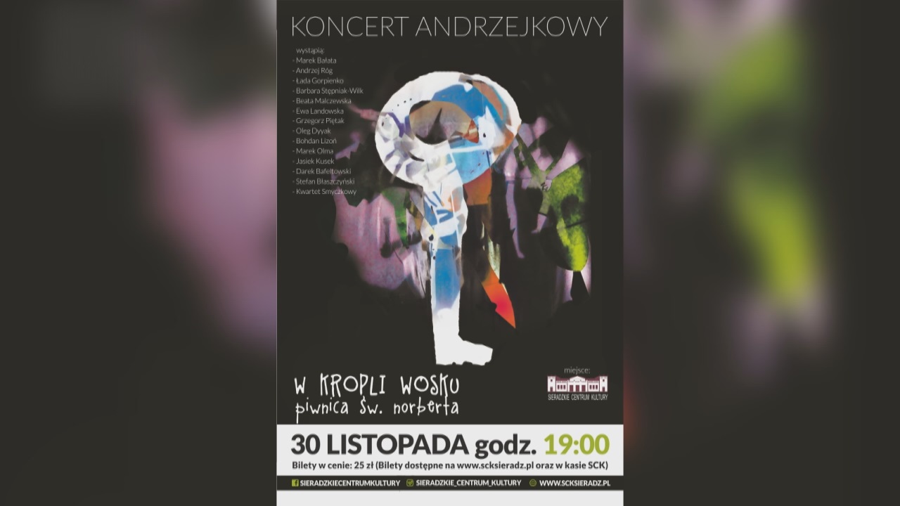 Koncert Andrzejkowy „W kropli wosku”