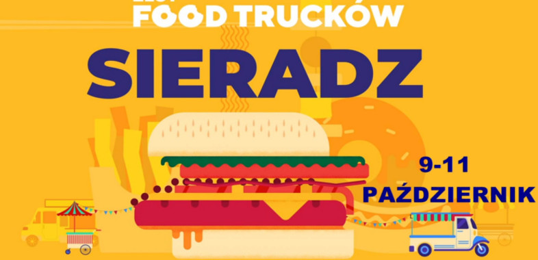 Zlot Food Trucków w Sieradzu – ogłoszenie