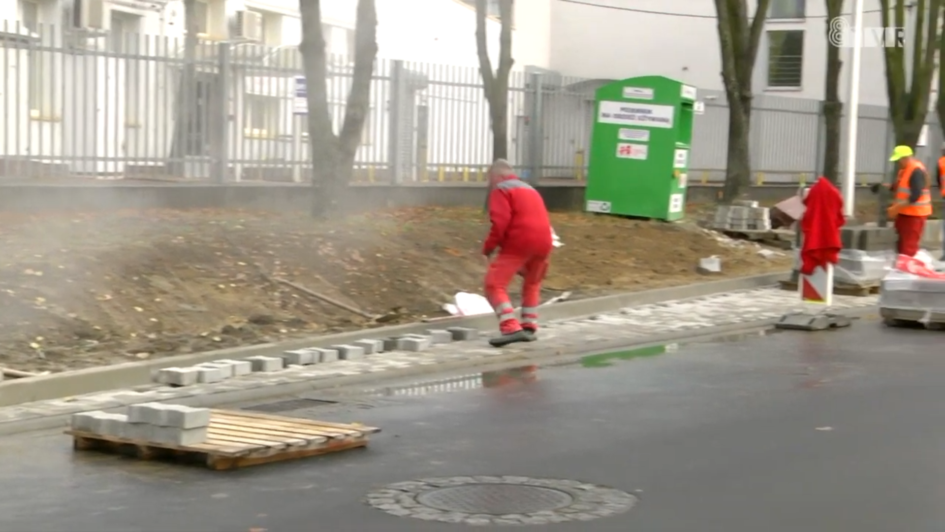 Nowe zatoki autobusowe na ulicy Łokietka w Sieradzu