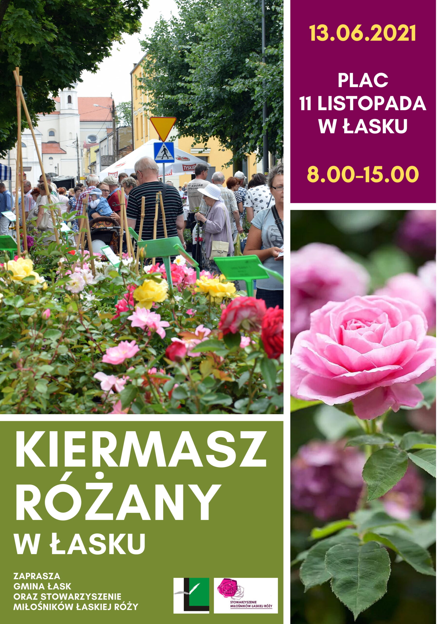 Kiermasz Różany w Łasku – ogłoszenie