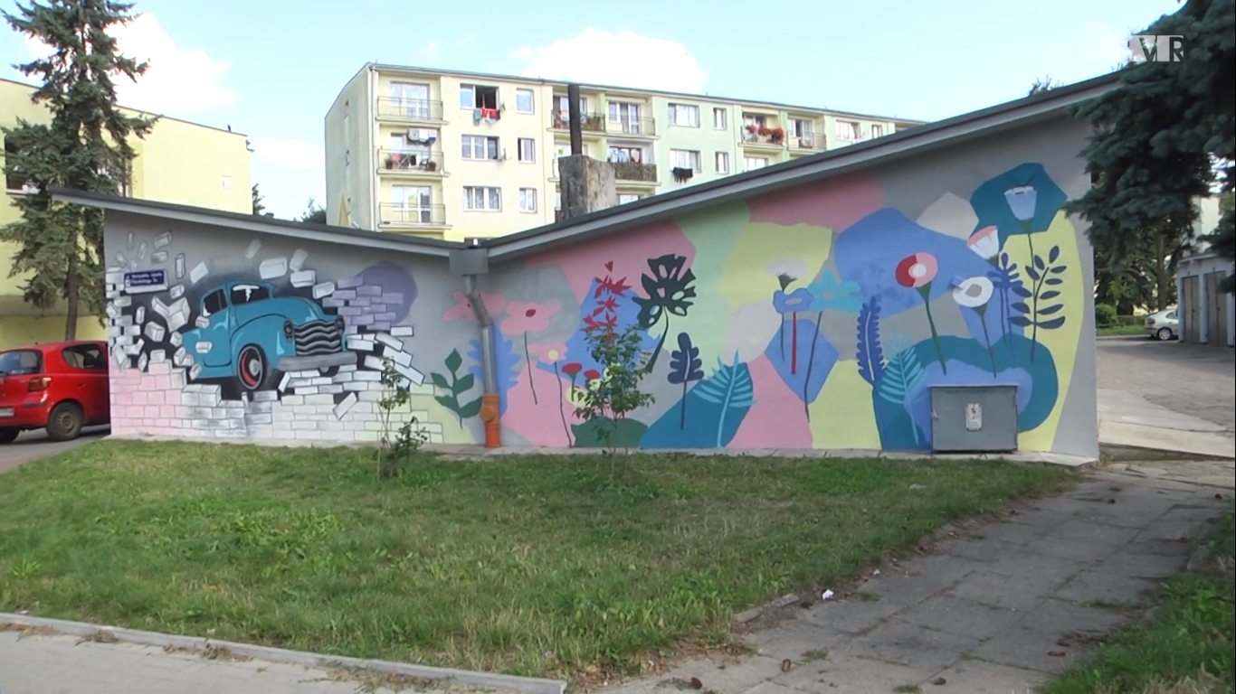 Mural SDK-u oczami dziecka