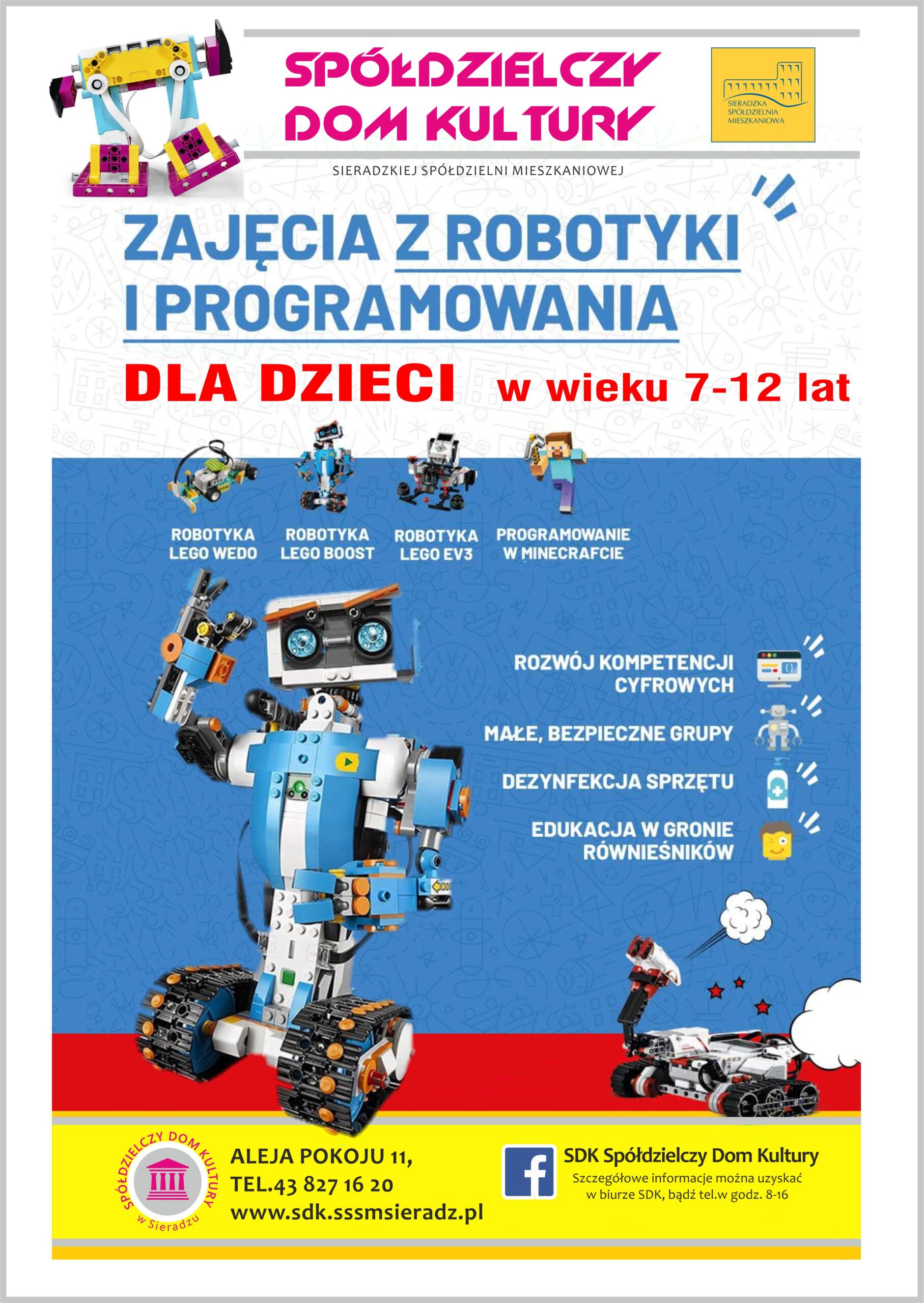 Zajęcia SDK z robotyki i programowania dla najmłodszych