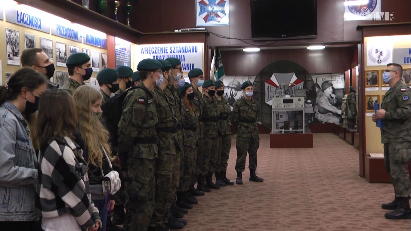 Łódzcy uczniowie w Sieradzu śladami Legionów Polskich