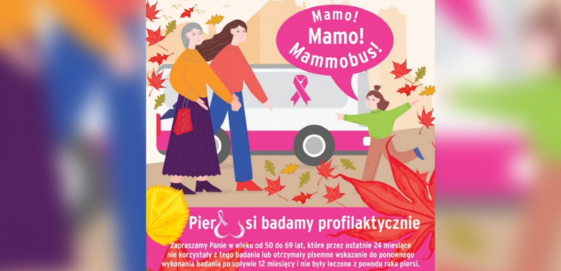 Mammobus w Łasku – profilaktyka ratuje życie