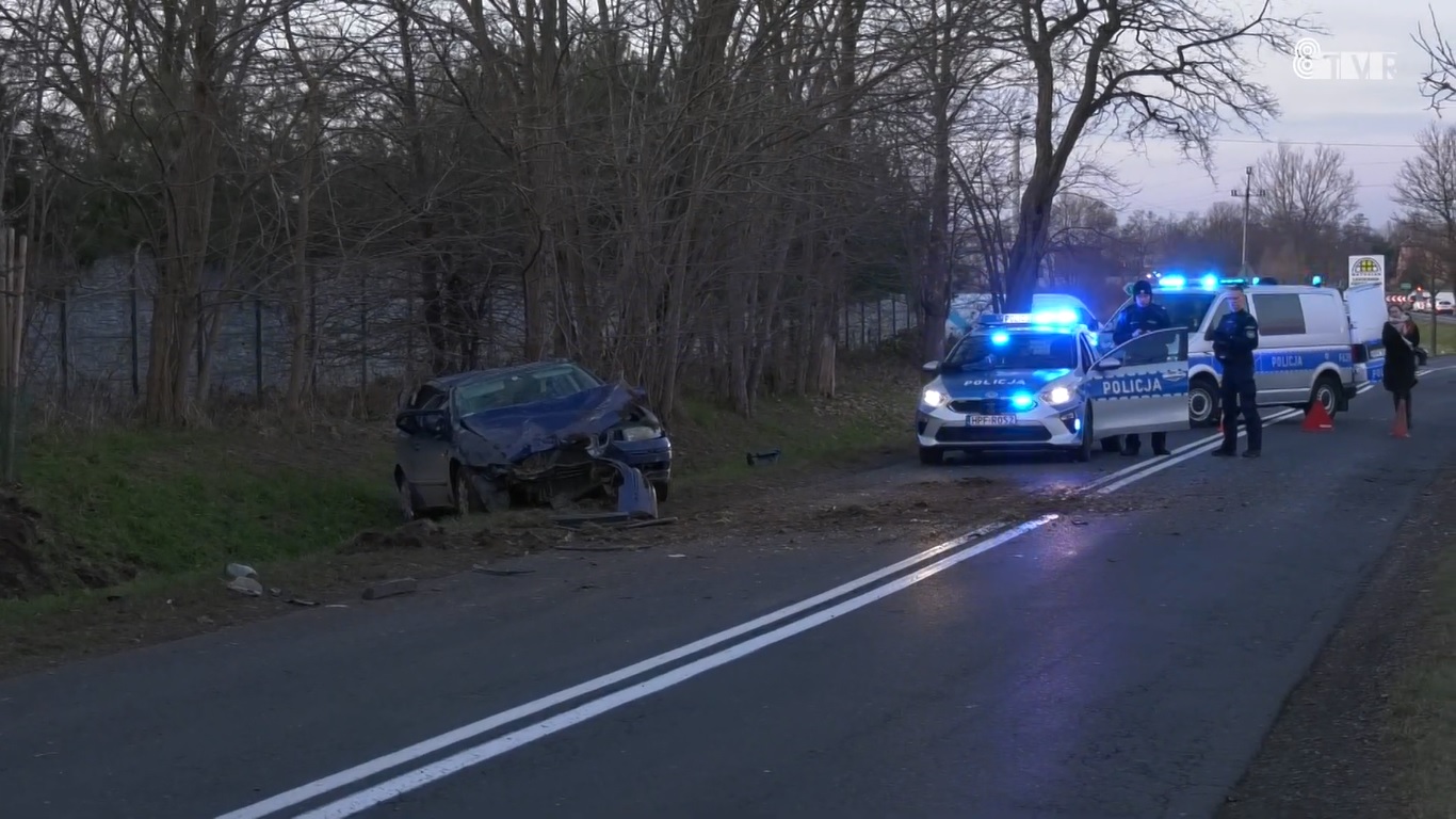 Wypadek pod Sieradzem ze skutkiem śmiertelnym