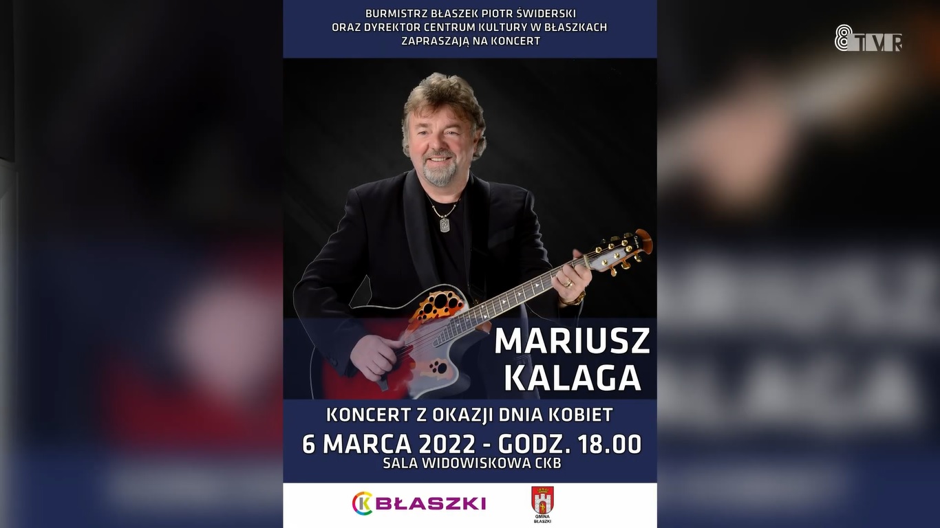 Mariusz Kalaga na Dzień Kobiet w Błaszkach