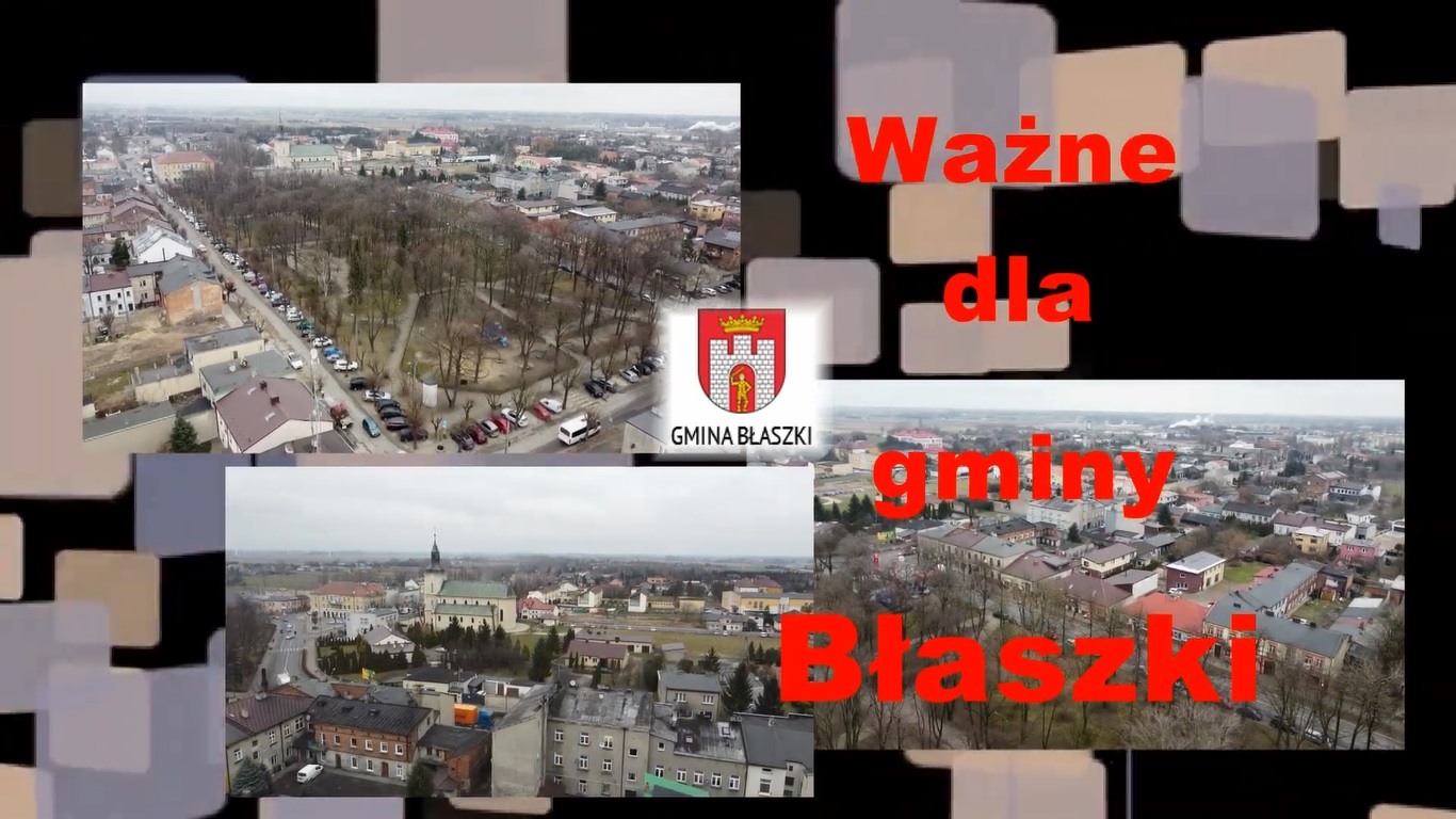 Ważne dla Gminy Błaszki