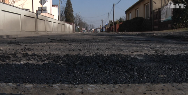 Remont odcinka ul. Oksińskiego w Sieradzu