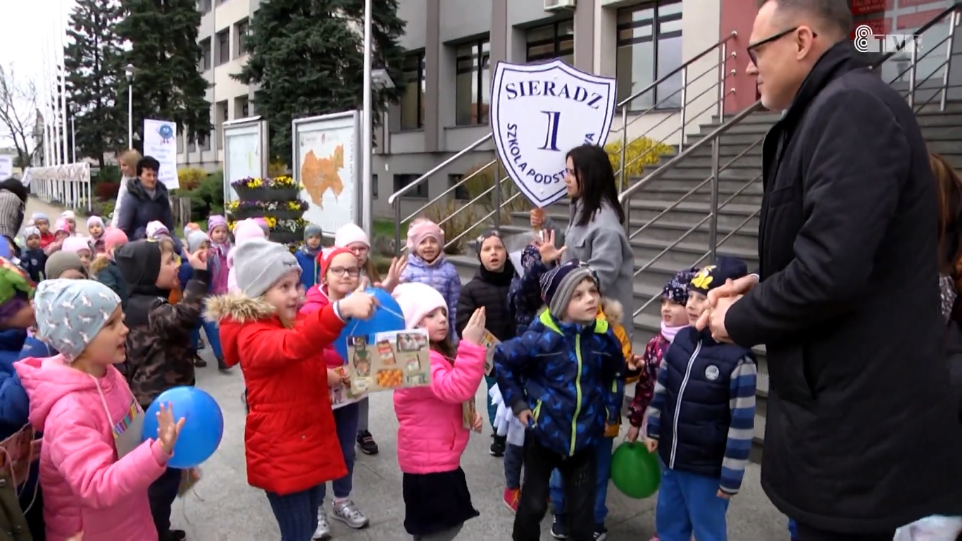 Przedszkolaki z SP1 pamiętały o Dniu Ziemi