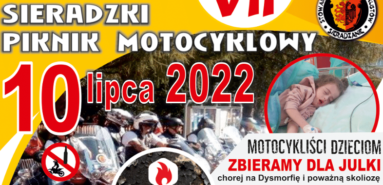 Zaproszenie na VII Sieradzki Piknik Motocyklowy