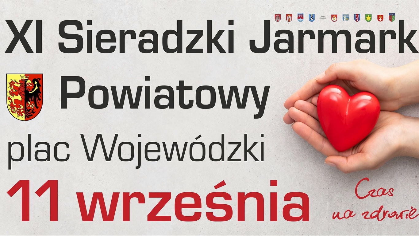 Zapowiedź XI Sieradzkiego Jarmarku Powiatowego