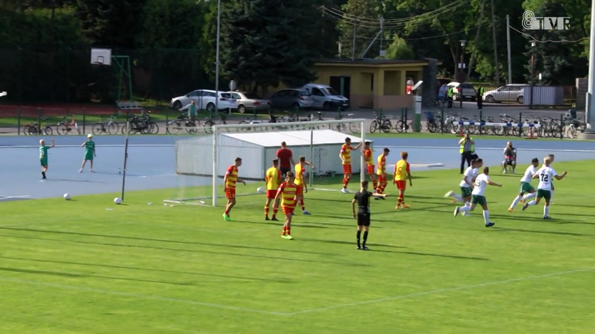 Warta Sieradz vs. Jagiellonia II Białystok (skrót meczu)