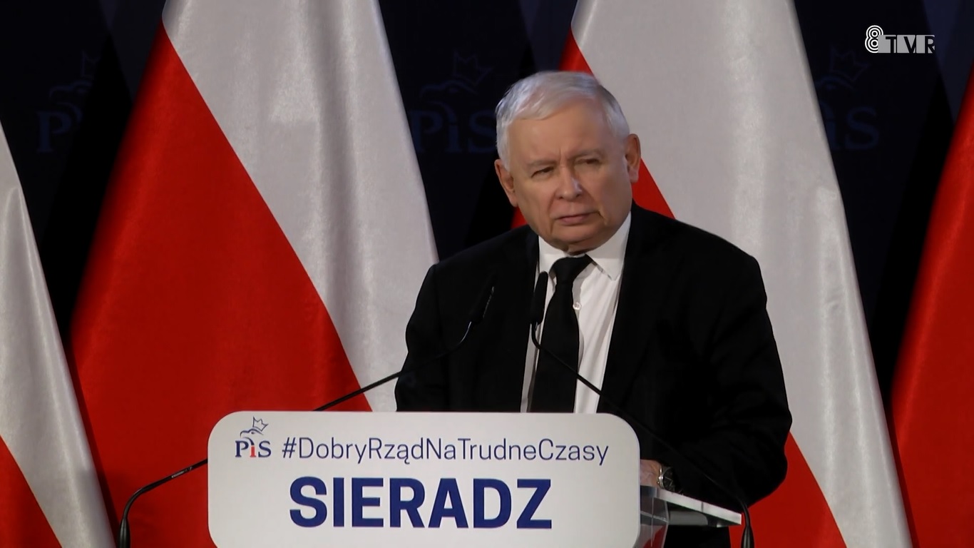 Jarosław Kaczyński z wizytą w Sieradzu