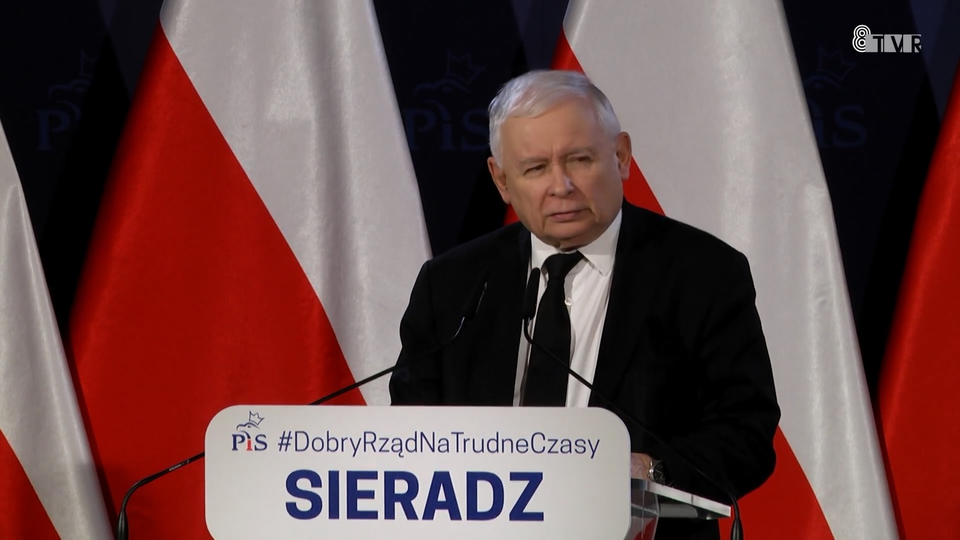 Jarosław Kaczyński z wizytą w Sieradzu – pełna relacja