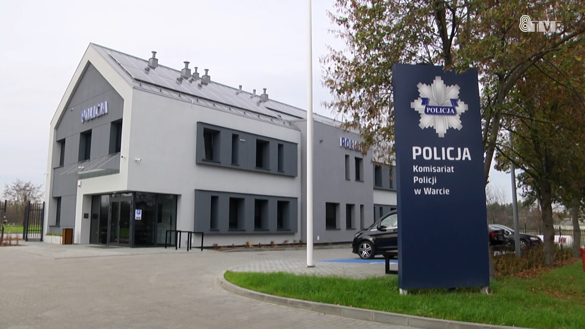 Nowy komisariat Policji w Warcie