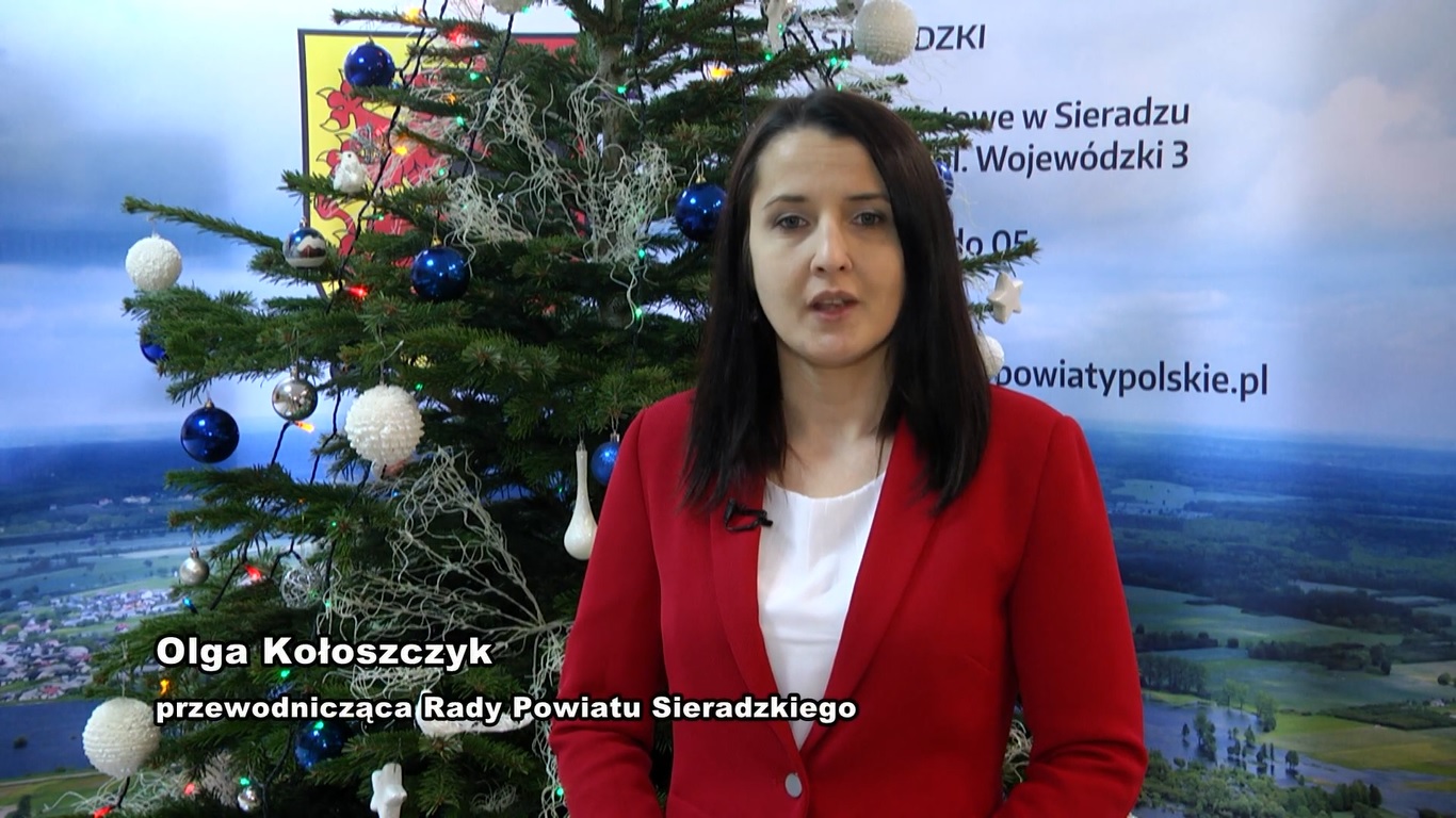 Życzenia Przewodniczącej Rady Powiatu Olgi Kołoszczyk