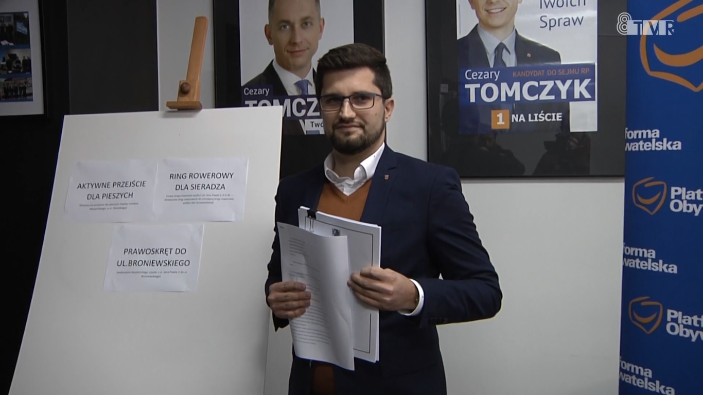 Konferencja sieradzkiej Platformy Obywatelskiej