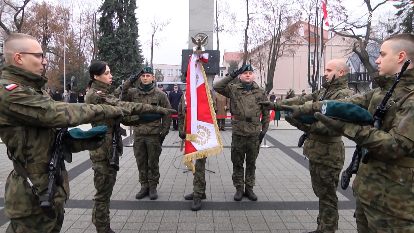 Przysięga żołnierzy Dobrowolnej Zasadniczej Służby Wojskowej