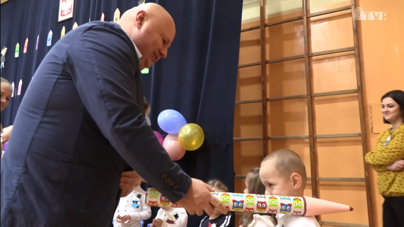 Pasowanie na przedszkolaka w Oddziale Przedszkolnym SP1
