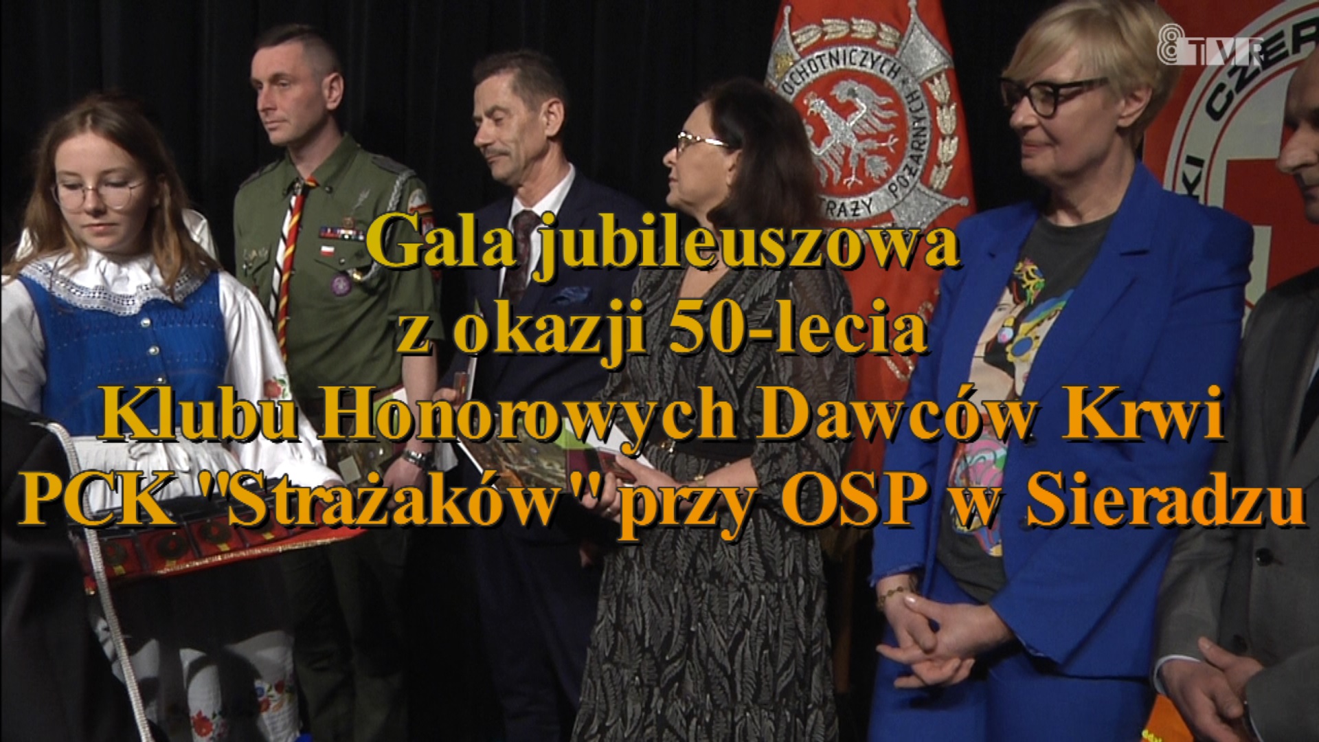 50-lecie Klubu Honorowych Dawców Krwi PCK „Strażaków” przy OSP w Sieradzu – gala jubileuszowa