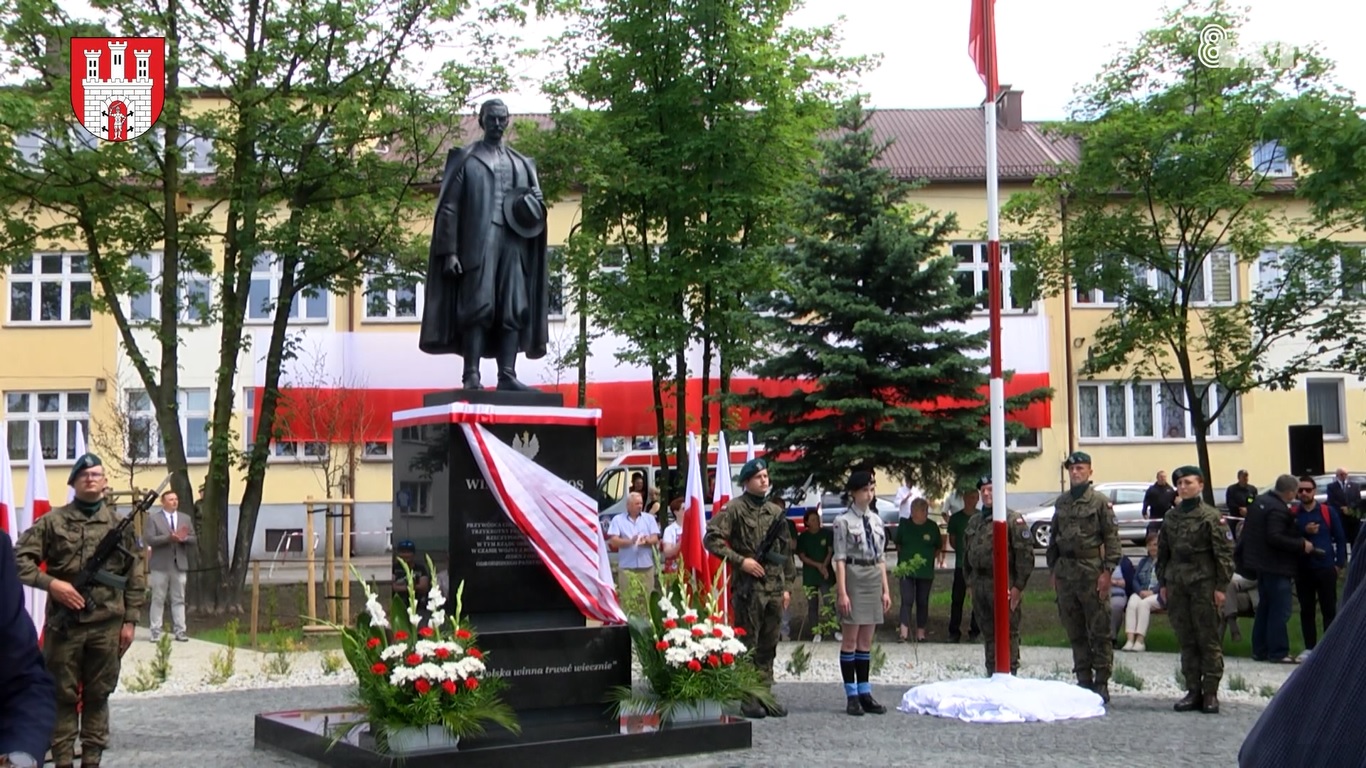 Odsłonięcie pomnika Wincentego Witosa w Błaszkach