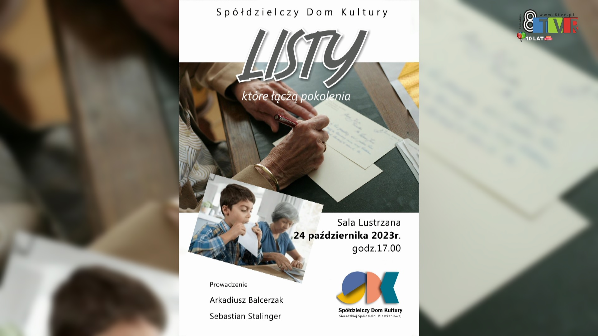 „Listy, które łączą pokolenia” | zapowiedź spotkania w SDK