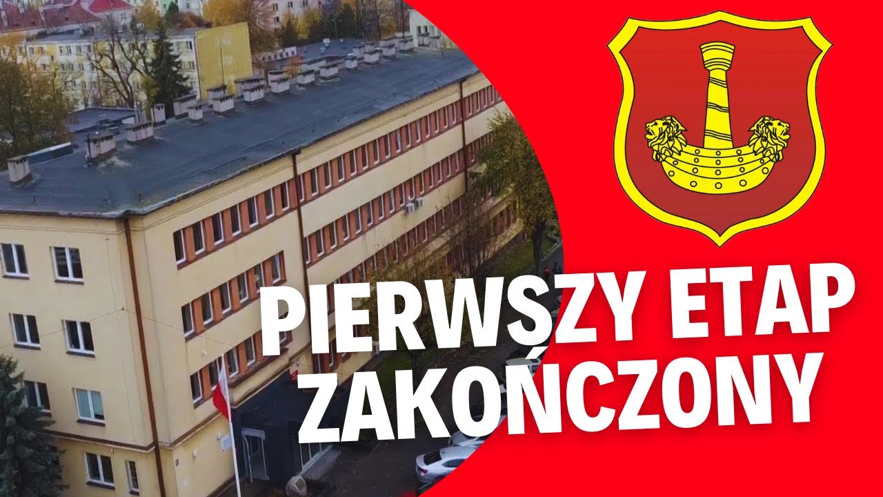 Pierwszy etap remontu Urzędu Miejskiego w Łasku zakończony