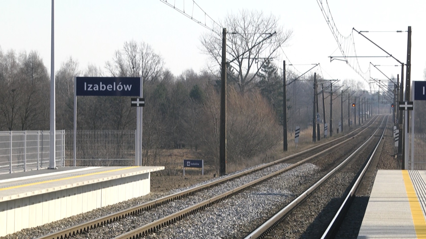 Nowy przystanek kolejowy w Izabelowie k. Zduńskiej Woli – KONFERENCJA PRASOWA